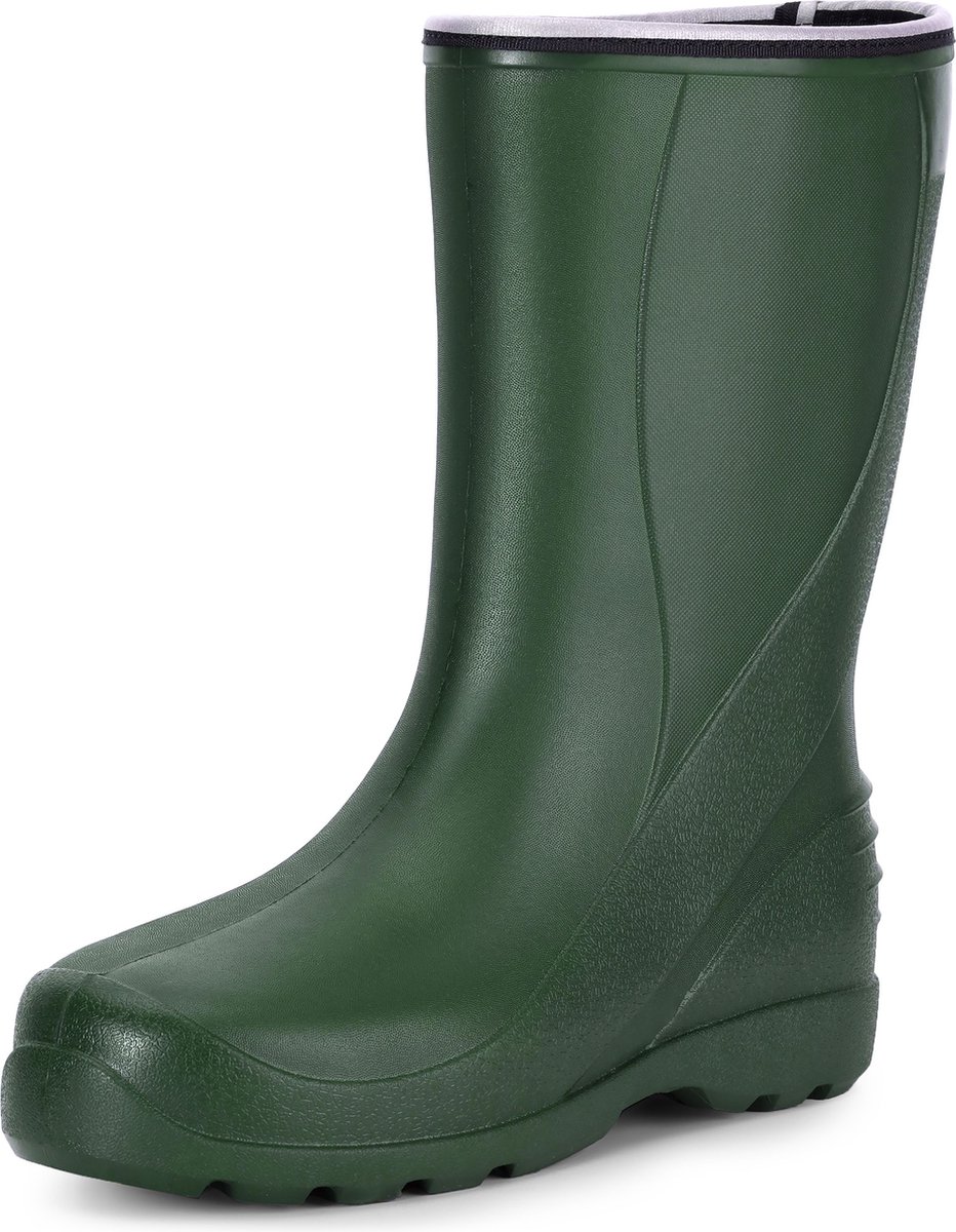 Ladeheid LA-DW-Beam Dames Regenlaarzen - Rubber Laarzen - EVA - Groen - 36