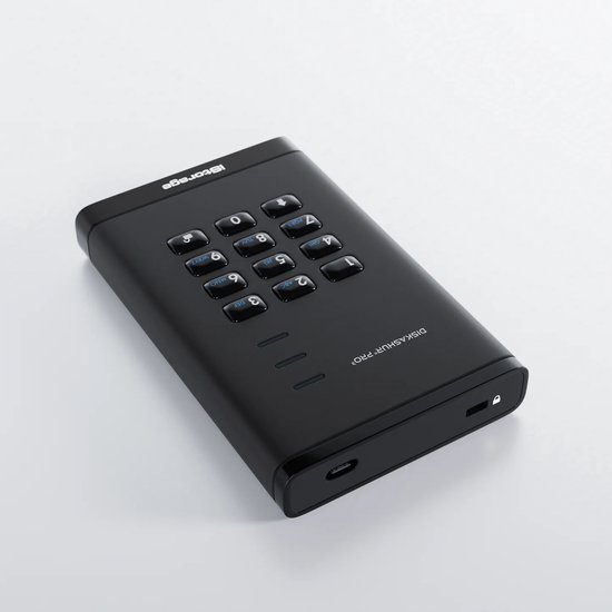 iStorage diskAshur PRO3 HDD - externe harde schijf - 1TB - USB - 256-bit - Zwart van Merkloos — afbeelding 5