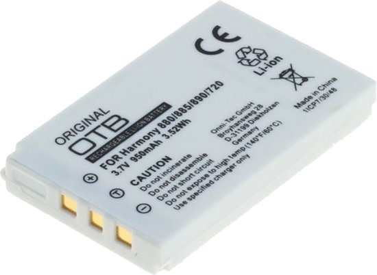OTB Accu Batterij Logitech Harmony 900 / 880 / 885 / 890 / 720