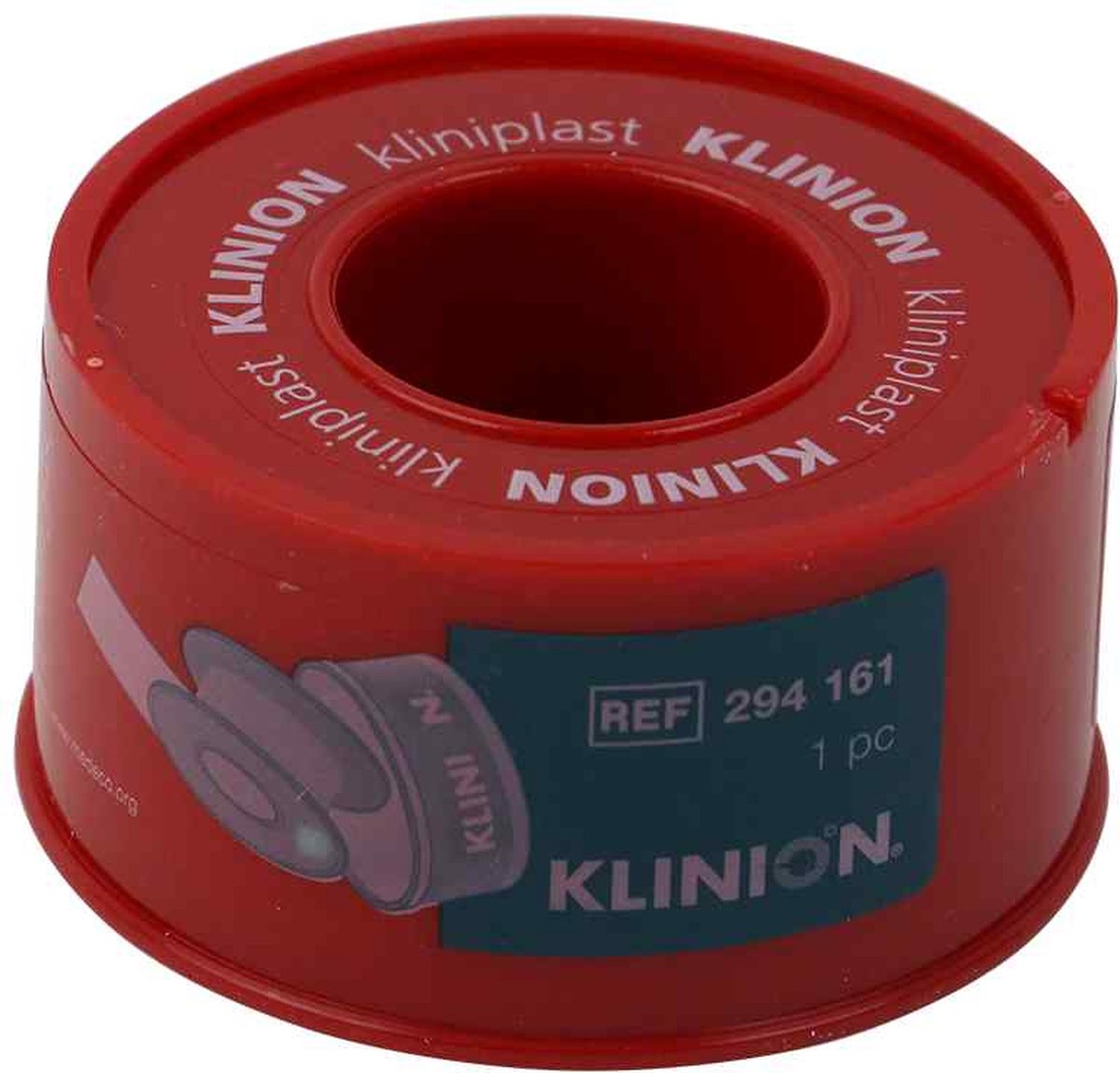 Goedkoopste Kliniplast hechtplesiter textiel op ring, 5mx2,5cm, 12 stuks