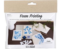 Creativ Company Mini Hobbyset Foam Druk Kaart met Dessin