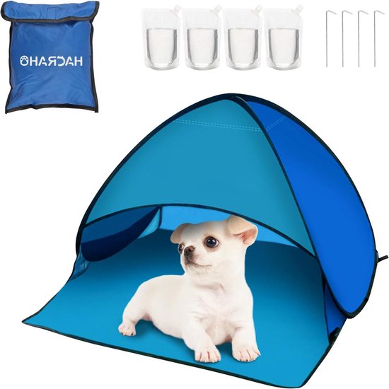 Pop-up Strandtent Voor Op Het Strand - Eenvoudig Op Te Zetten En Perfect Voor Een Dagje Uit