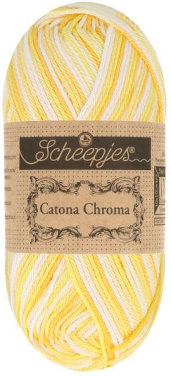 Scheepjes Catona Chroma katoen 018 Buttercup