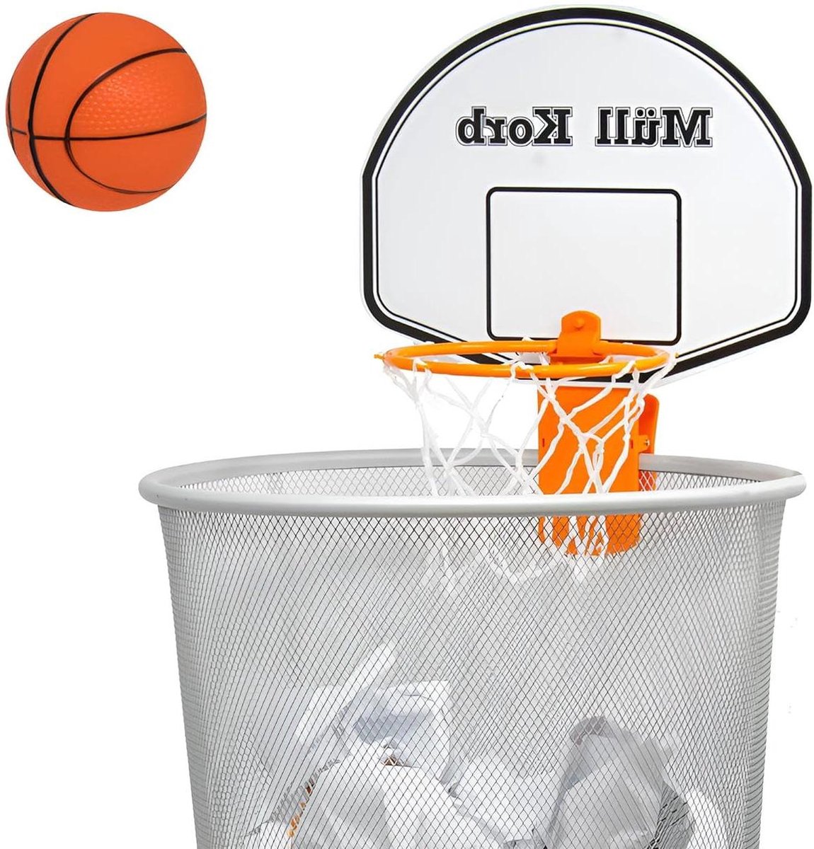 Vuilnisbak Opbergrek,Basketbalring Prullenbakrek