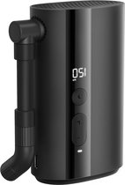 Bol.com Bandenpomp met drukmeter Mini-fietsbandenpomp snel opblaasbaar 150 psi Presta- en Schrader-ventiel e-bikes & stadsfietse... aanbieding