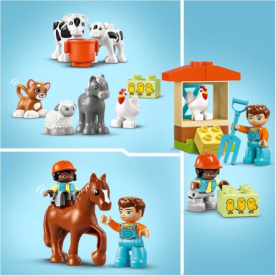 LEGO DUPLO Dieren verzorgen op de boerderij - 10416