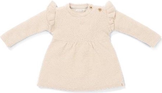Little Dutch Jurk Maat 62 Jurk lange mouw Meisjes Sand