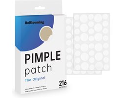 BeBlooming Pimple Patch- 216 Stuks - Acne Patch - Pimple Patches - Puisten Verwijderaar - Mee Eters Verwijderen BeBlooming Pimple Patch- 216 Stuks - Acne Patch - Pimple Patches - Puisten Verwijderaar - Mee Eters Verwijderen