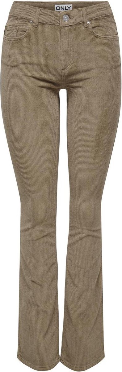ONLY ONLMARY-GLOBAL MID CORD FLARED PNT NOOS Dames Broeken - Maat W42 X L32