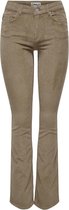 ONLY ONLMARY-GLOBAL MID CORD FLARED PNT NOOS Dames Broeken - Maat W42 X L32