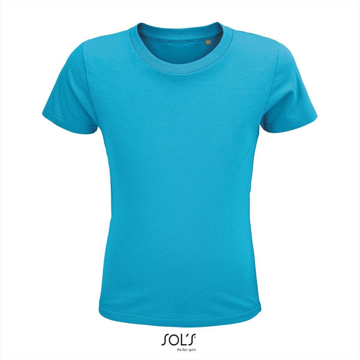 SOL'S Kids´ Crusader T-Shirt L03580 - Aqua - 4 Jahre (96/104)