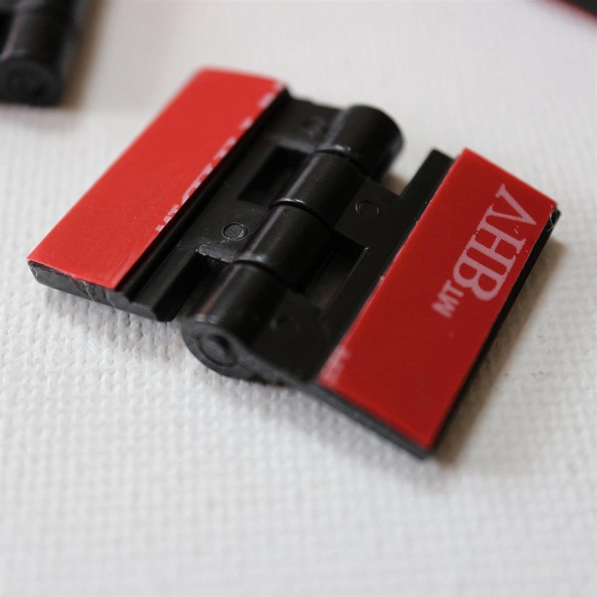 4x Charnières à Piano En Acrylique - Aucune Colle Requise, Auto-adhésif. Charnières Auto-adhésives, Plastique Transparent 100mm