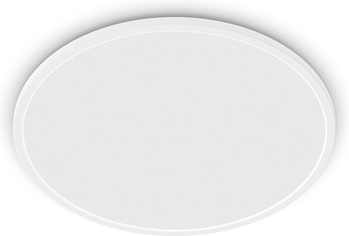 LED-plafondlamp Superslim - Wit - Warmwit licht - 22 W - Super slank ontwerp - Dimbaar - Geïntegreerde LED-lamp