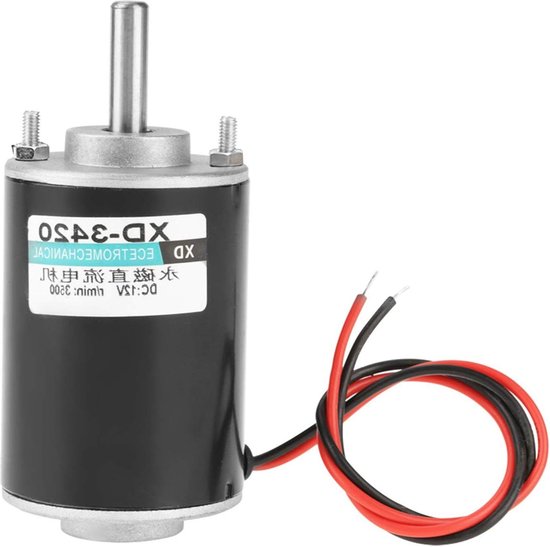 Machifit 3420 Motor 24 V 6000 rpm Permanentmagnetmotor DC Motor für DIY Generato