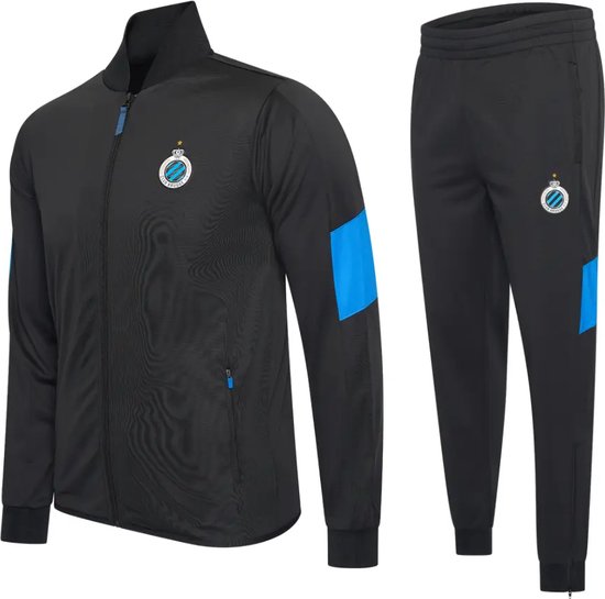 Club Brugge Trainingspak Heren - Maat S t/m XXL - Voetbal Trainingspak - Volwassenen - Voetbalkleding - Zwart