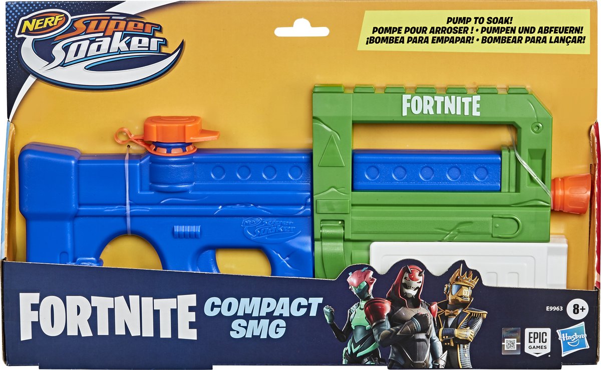 Bol.com NERF Fornite SuperSoaker SMG - Waterpistool aanbieding