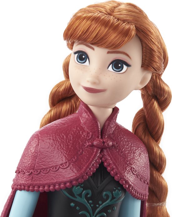 Disney Frozen Anna Standard Fashion Doll, Modepop, Vrouw, 3 jaar, Jongen/meisje, 323,9 mm, 115 g van Disney — afbeelding 3