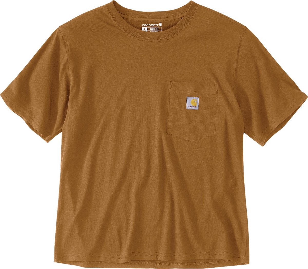 Carhartt Damen Lightweight S/S Crewneck T-Shirt 106122 Carhartt® -XL Bruin