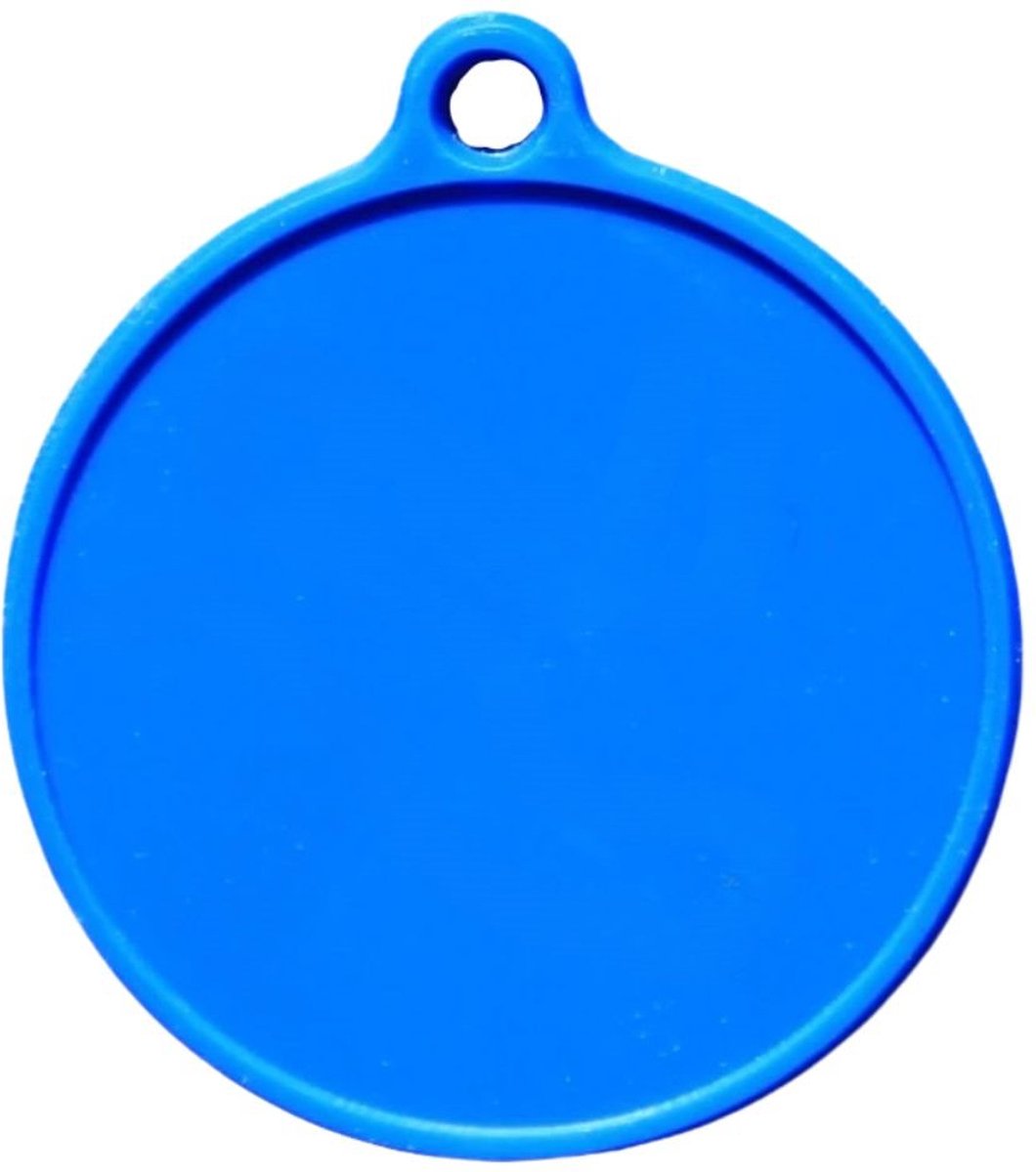 CombiCraft kunststof labelhouders 42,5x50mm blauw - per 50 stuks