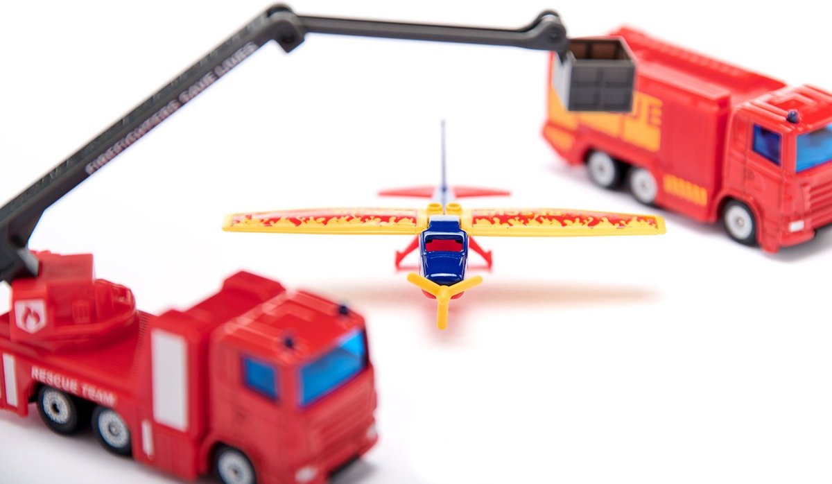 SIKU Super - Brandweer cadeauset speelgoedvoertuig thumbnail 2