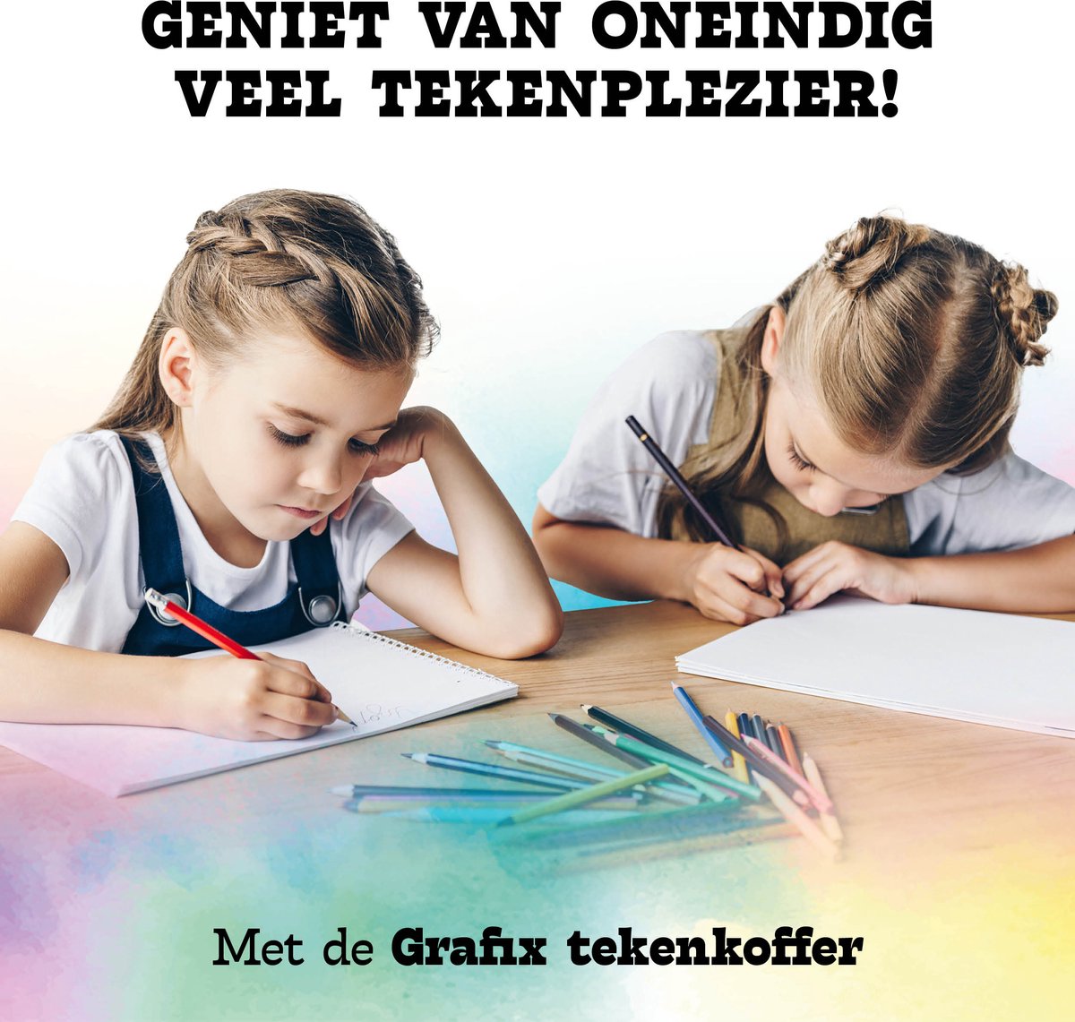 Tekendoos voor Kinderen 180pcs - Kleurkoffer - Kleuren & Tekenen - Geschikt voor Kinderen en Volwassenen - Inclusief Stiften, Kleurpotloden, Verf, en meer — afbeelding 9