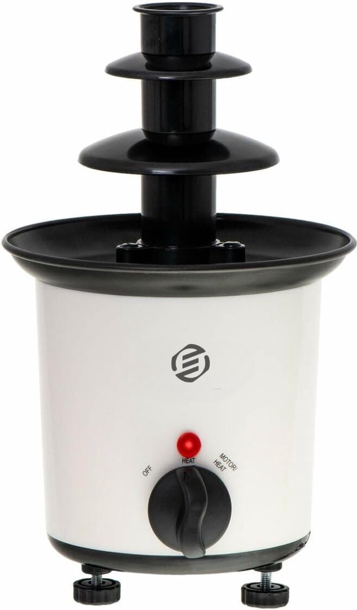 Bol.com Equivera Chocoladefontein - Chocolade Fondue - Chocolade Smelter - Chocolade Verwarmer - Smeltchocolade - Premium Quality aanbieding