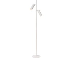 Foto: Lucide clubs vloerlamp 2xgu10 wit