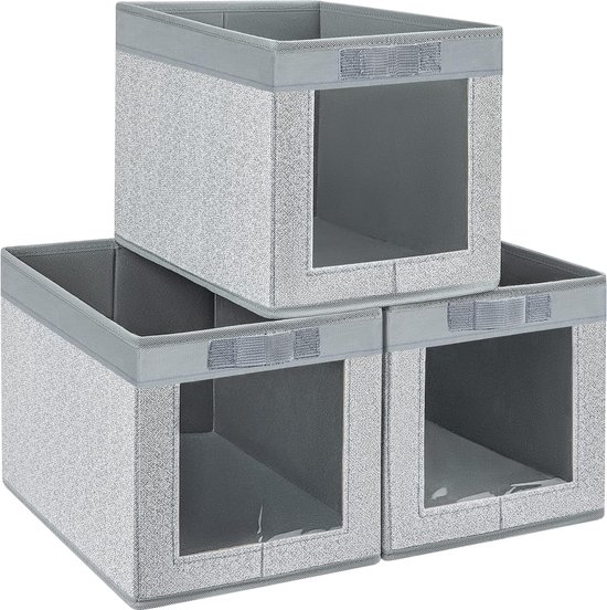 Linen Bedlaken, organizer, 3 stuks opbergdoos, beddengoed met