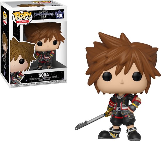 Funko Pop! Kingdom Hearts Sora - #406 Verzamelfiguur