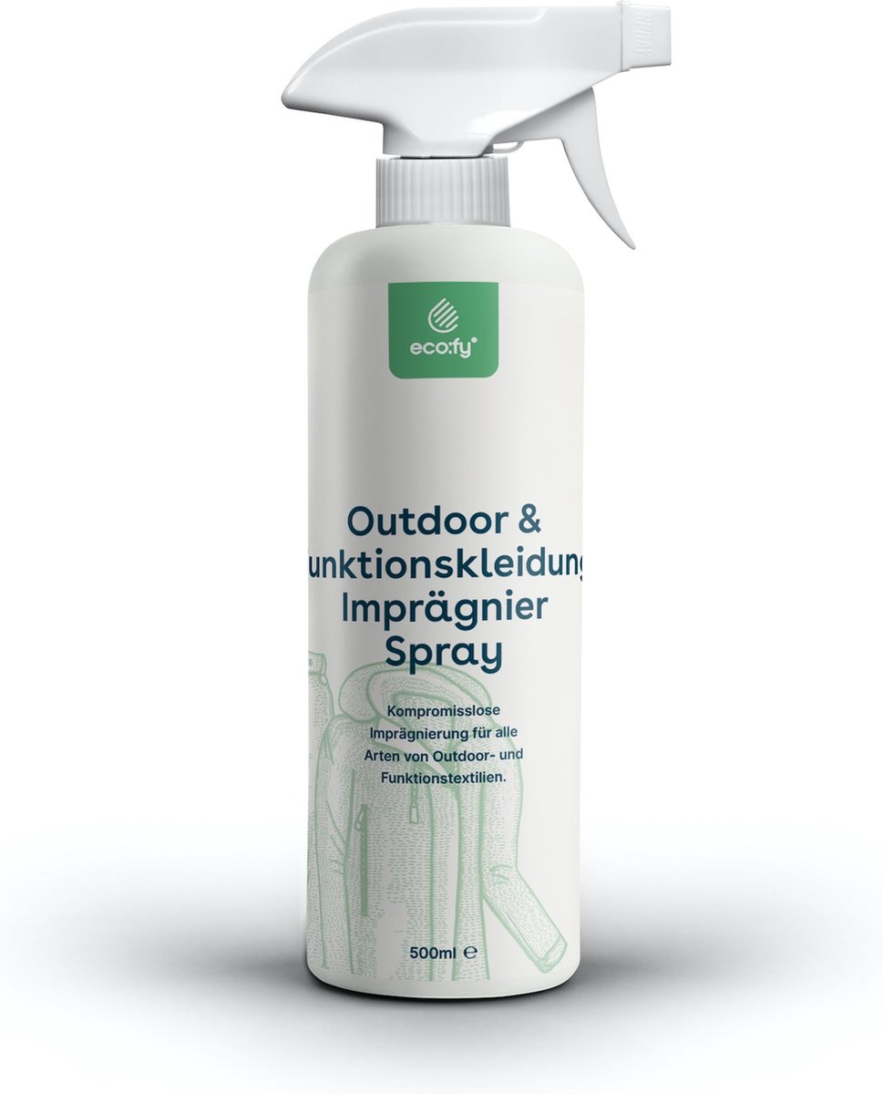 eco:fy® Textiel Impregneermiddel Spray • waterdicht maken, impregneren, PFC-vrij