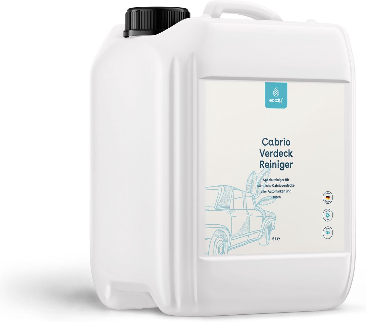 eco:fy® Cabriokapreiniger • duurzame reiniging van vuil