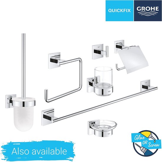 GROHE 410962430 - Zeepbakje START CUBE 110 x 56 x 125 mm zwart