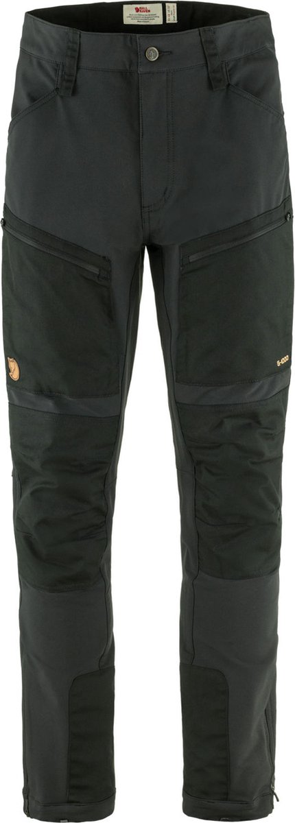 Fjällräven Keb Agile Winter Trousers - Softshellbroek - Heren Black / Black EU 50 - Regular