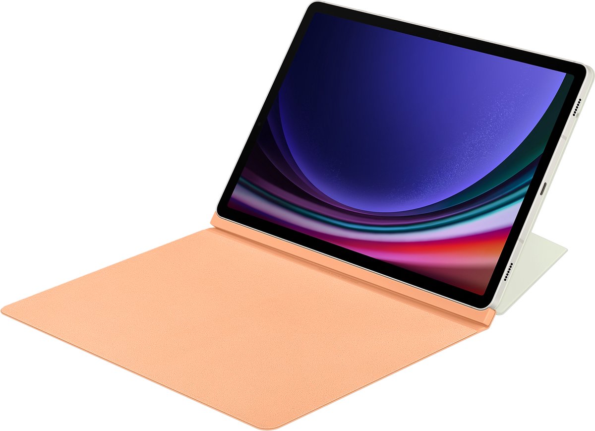 Samsung Hoes geschikt voor Tab S9 / S9 FE / S10 FE / S10 Lite - Book Cover - Oranje