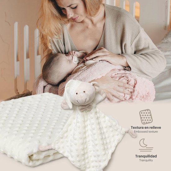 Beige Deken met Blaas en Dou Dou Beer voor Baby's van Jollein — afbeelding 5