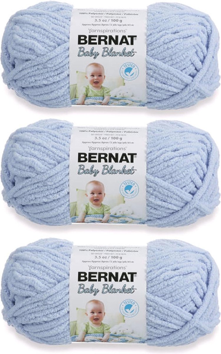 Goedkoopste Baby Deken Garen Set - 3 Pack van 100g - Super Volumineus Polyester - Breien, Haken, Amigurumi - Chunky Chenille Garen voor Baby's