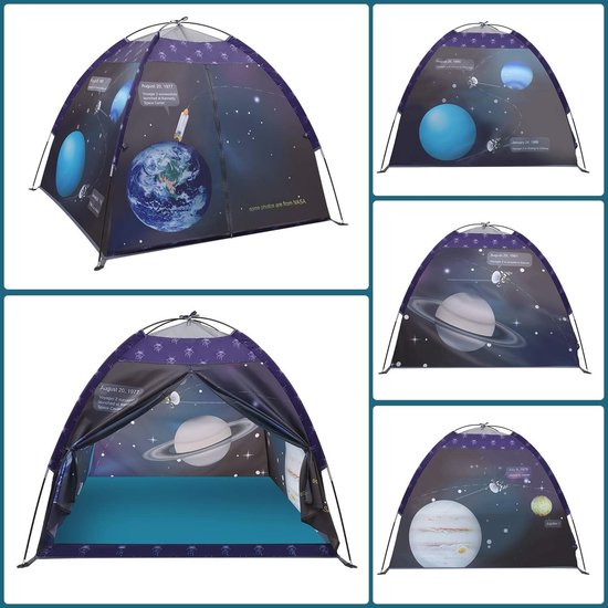 Speeltent voor Kinderen - Universum Thematent Pop-up Tent voor Binnen en Buiten — afbeelding 3
