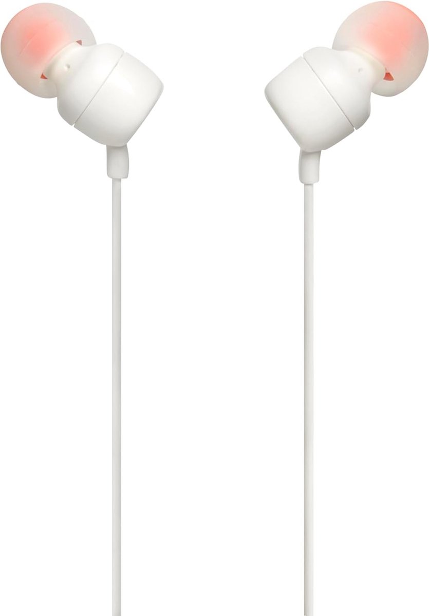 PureBass Hoofdtelefoon - Wit met Microfoon en Afstandsbediening