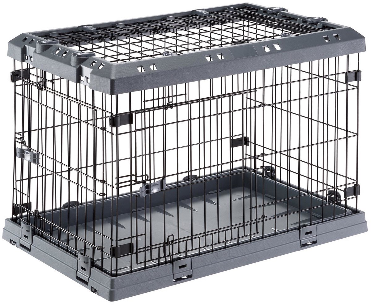 Ferplast Superior Hondenbench Grijs - Bench - 77x51x55 cm