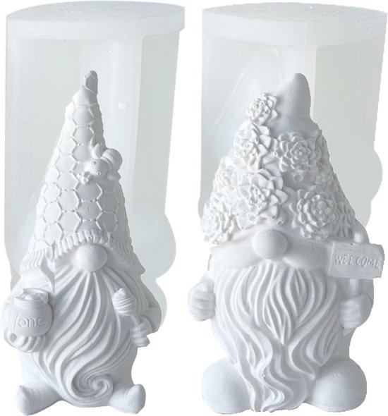 Siliconen Kaars mal Kerstman - Cozy Design