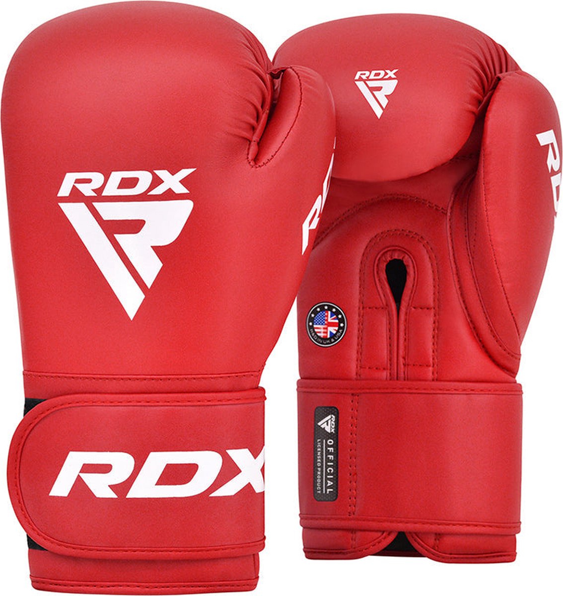 RDX Sports Amateur Competition Bokshandschoenen AS2 Rood - 12 OZ