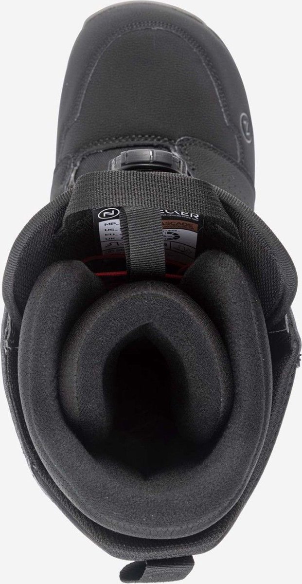 NIDECKER - cascade 24-26 black - Softboots heren - Zwart