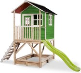 EXIT Loft 500 houten speelhuis - groen