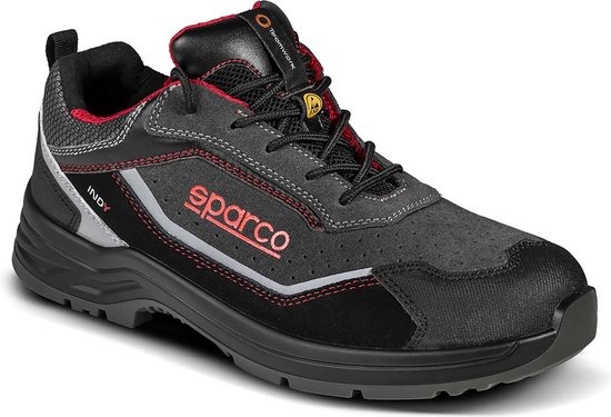 Sparco Lichtgewicht Werkschoenen Practice S1P Keke Zwart/Groen Maat 41 Sparco Lichtgewicht Werkschoenen Practice S1P Keke Zwart/Groen Maat 41
