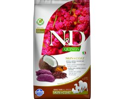 N&D Quinoa hondenvoeding Skin & Coat medium/maxi Hert 2,5 kg