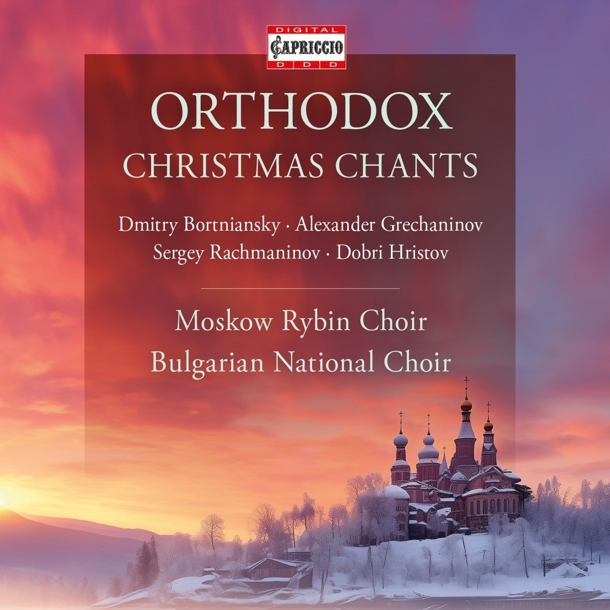 Moskow Rybin Choir, Bulgarian National Choir - Orthodox Christmas Chants (CD)