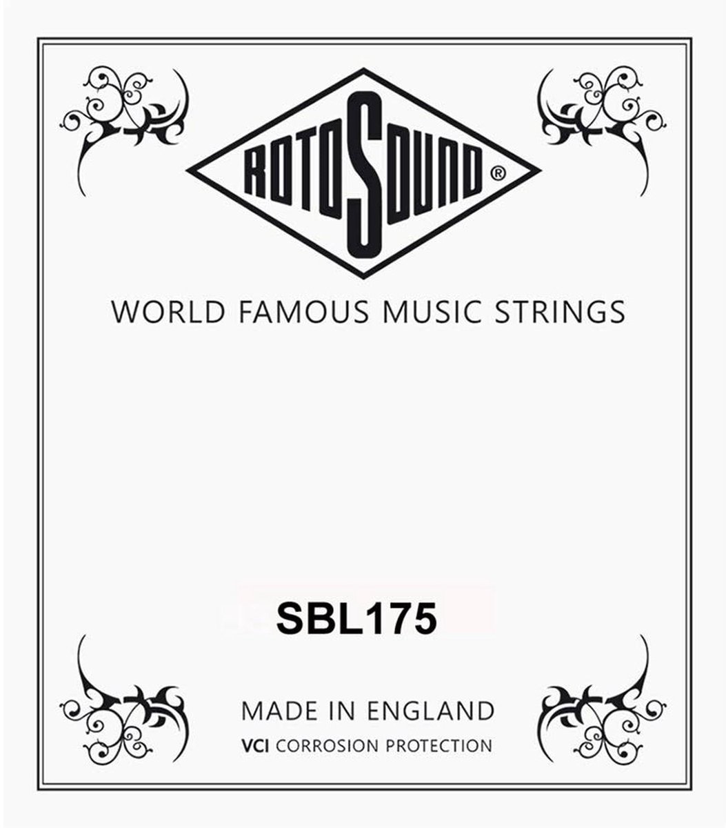 Rotosound SBL175 .175 snaar for elektrisch bass, stainless steel roundwound