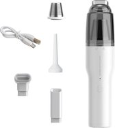 Bol.com 12000 Pa draadloze handstofzuiger - 1200 mAh accu - mini-stofzuiger met HEPA-filter voor auto aanbieding