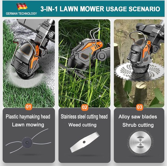 Accu Grastrimmer 2-in-1 | Retourdeal 34% Korting - Bosmaaiers