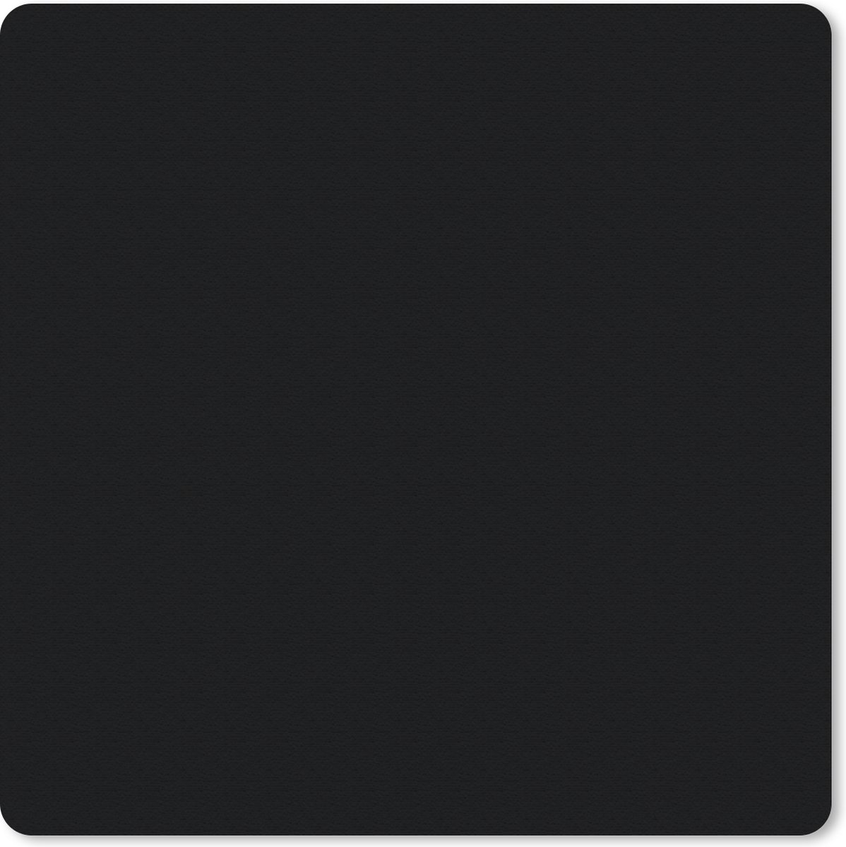 Muismat 20x20 cm - Mousepad Zwart - Patronen - Design - Muismatten
